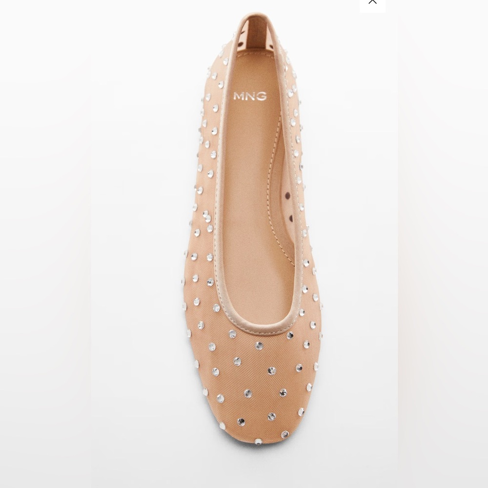 Mango Rhinestone ballet flats - Picture 5 of 5